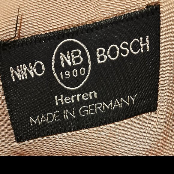 Nino Bosch Men 2 Piece Tan Suit - Picture 8 of 16